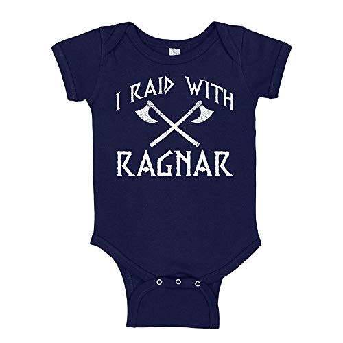 I Raid with Ragnar Viking Baby Bodysuit/Toddler T-Shirt Clothing Gift