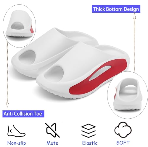 Kids Cloud Slides Boys Girls Comfy Pillow Slippers Summer Beach Sandals Non-Slip Thick Sole Slippers for Indoor Outdoor4