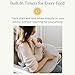 Comia Premium Smart Nursing Pillow | Comfortable Ergonomic Support with Weight Sensors to Track Baby’s Milk Intake, App Connected, Built-in Night Light, Backstrap, Removable Cover, Safety Certified