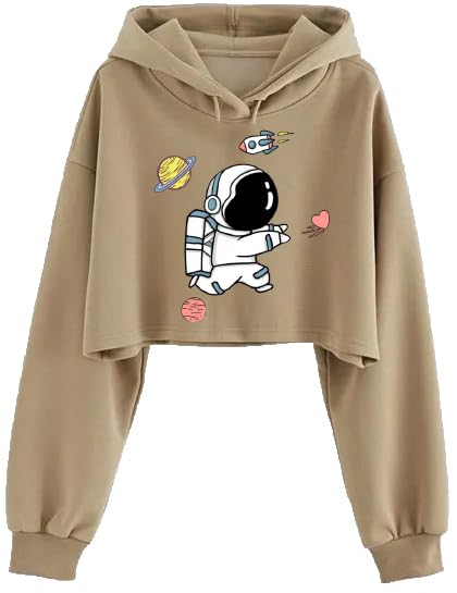 absolute defense Space Crop Hoodie Sweatshirt Women Casual Stylish Latest White Black Pink Lavender Beige Girl Cute-picture-10