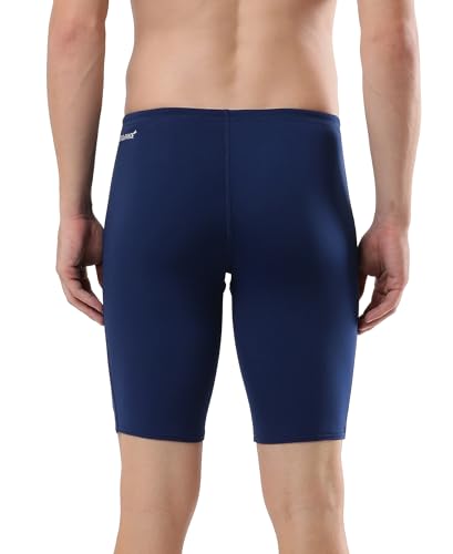 Image of Speedo Men's Endurance+ Essential Jammer - Cerulean Blue & White