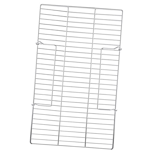 Happyyami Multi Function Cooling Rack Durable Wear Resistant Wire Rack for Baking Bbq and Food Drying Convenient Design for Air Circulation for Home Cooks and Grilling