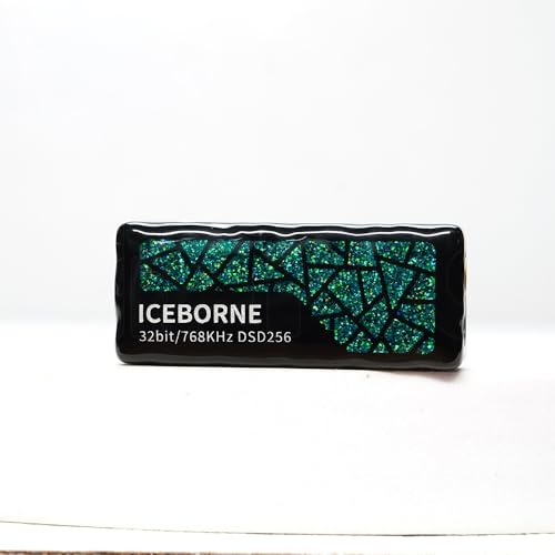 AFUL ICEBORNE �|�[�^�u��DAC�w�b�h�z���A���v������➑� ����3D�v�����g + ���S���� CS43198 × 2 32bit/768kHz / DSD256/�o��300mW/6N�P�������⃁�b�L��/3.5mm�V���O���G���h 4.4mm�o����