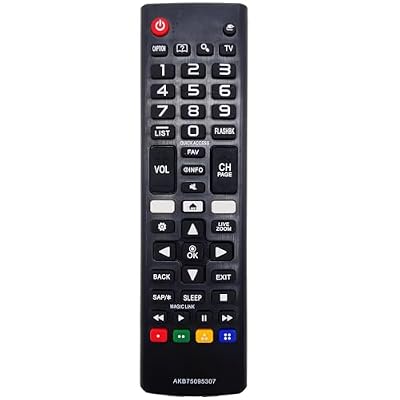 INTECHING AKB75095307 Universal TV Remote Control for LG 55UJ6540, 60UJ6050, 60UJ6300 and All LCD HDTV, 4K UHD HDR Smart LED Televisions