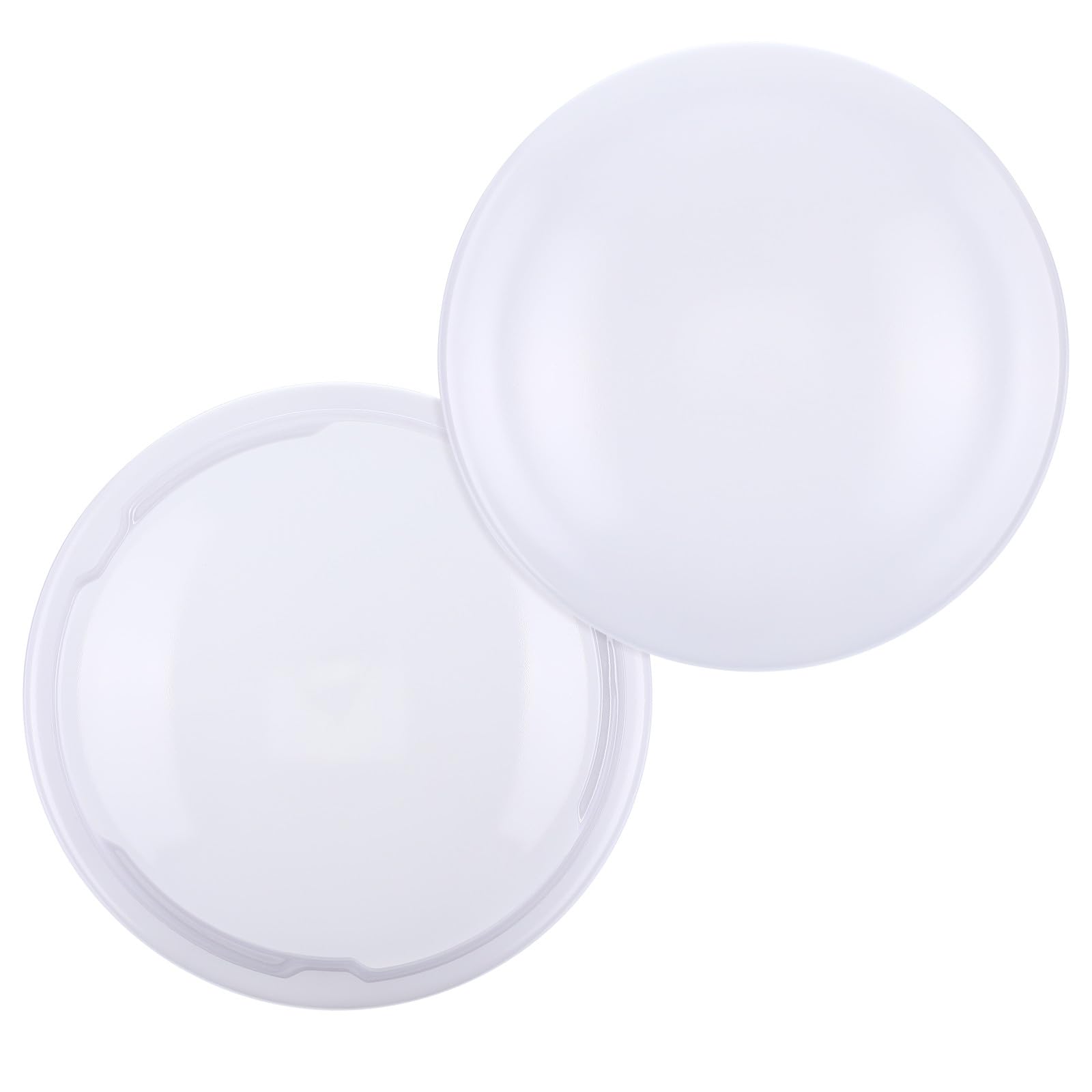 Ceiling Light Shade for Bedroom Plastic Round White Cover