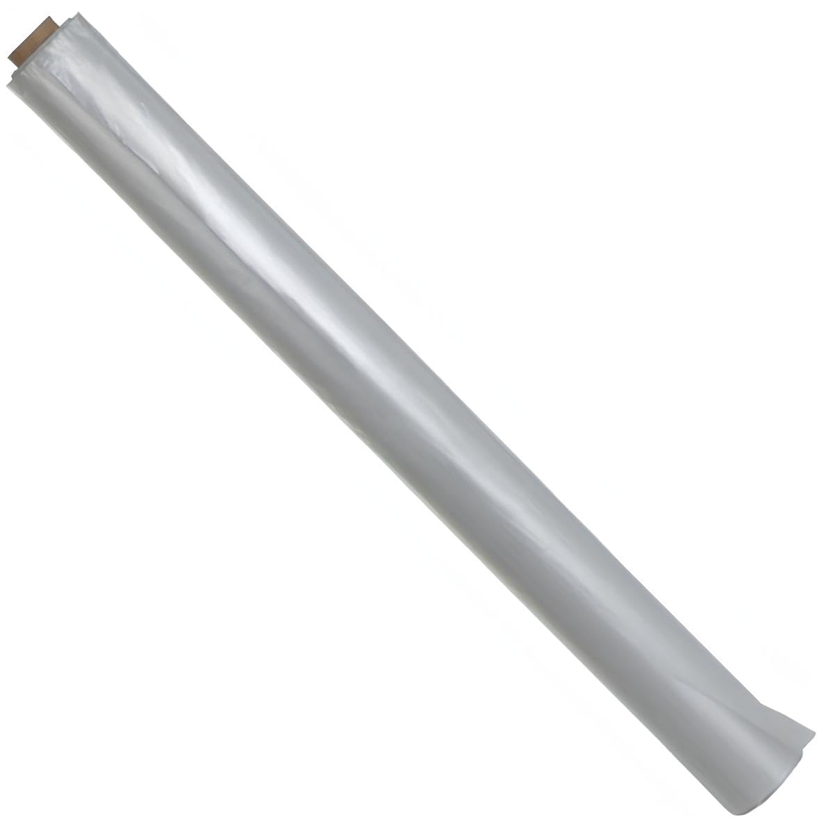 doitBau Baufolie Typ 200 transparent – Abdeckfolie aus LDPE 4 × 50 m (200 m²) – reißfeste Schutzfolie für Baustelle, Malerarbeiten und Renovierung