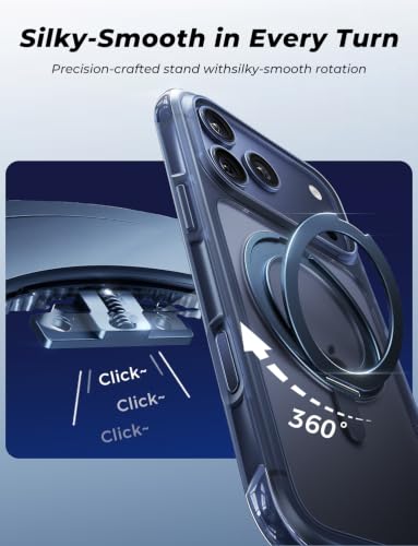 Image of MAGIC JOHN for iPhone 17 Pro Max Case with Stand, Fit for MagSafe