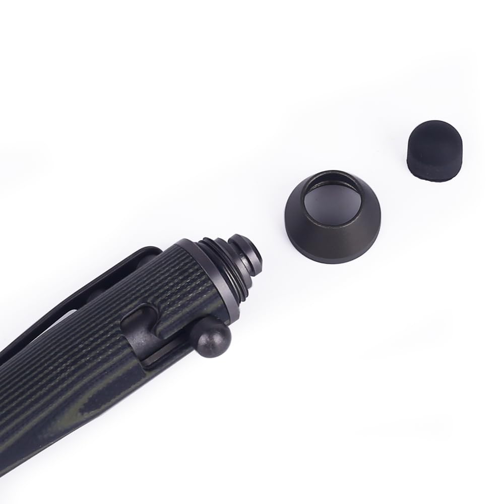 Cool Hand 5374-G Bolzen-Action-Stift, EDC-Kugelschreiber, nachfüllbar, Stylus für Touchscreen, G10-Körper mit Taschenclip, ergonomischer Griff, mit kostenloser Nachfüllung, 5,7 Zoll