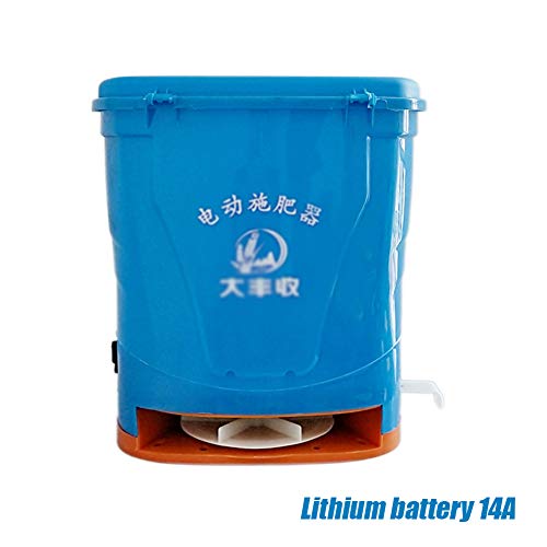 HFQ Spreader Electric Fertilizer Applicator Back-Type Agricultural Fertilizer Machine Fish Pond Feeder Lobster Feeding Artifact Automatic Fertilization