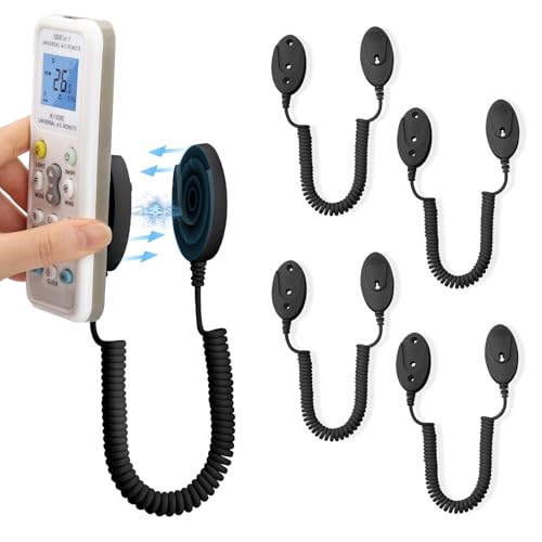 Support magnétique pour télécommande WALLFID avec cordon à ressort anti-perte x2