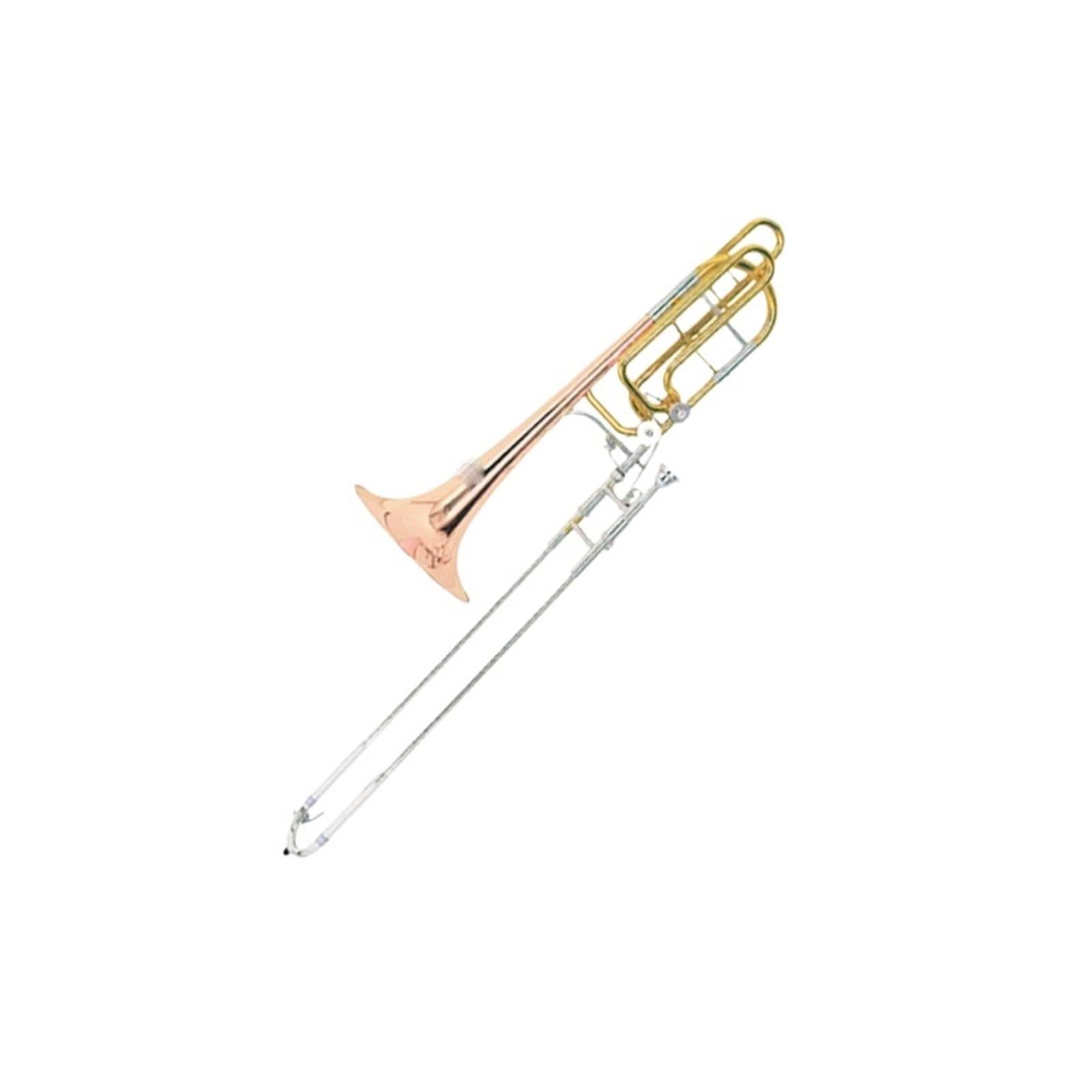 Bass-Transponierte Posaune Ein Professionelles Blechblasinstrument Profiposaune