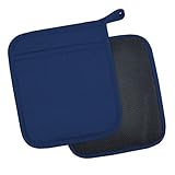 DII Cotton and Neoprene Pot Holders , 7 x 8