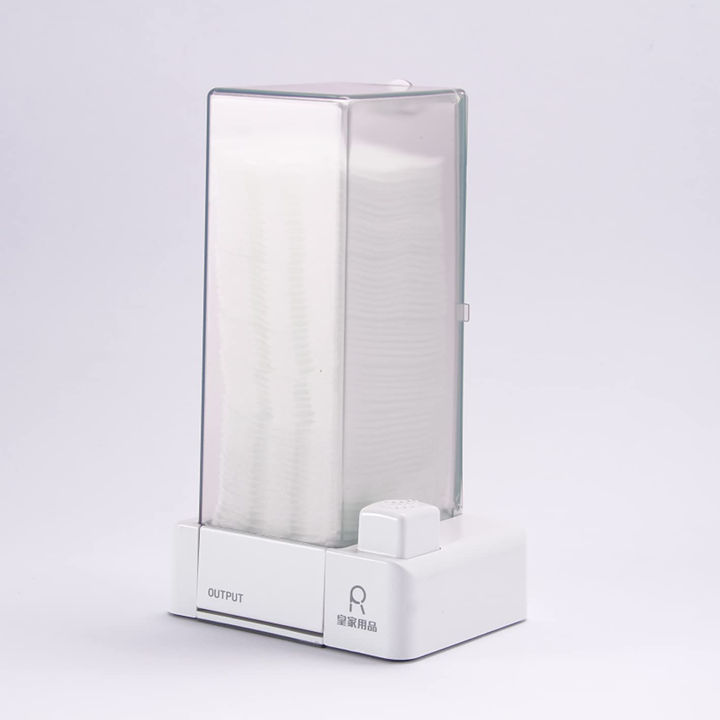 TTSITG Automatic Cotton Pad Dispenser, Square Press Out Cosmetic Cotton Makeup Removers Pad