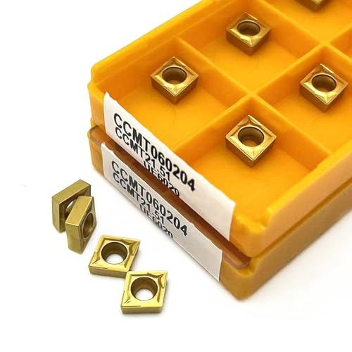 Juego de herramientas de torno con porta y 10 insertos de carburo miniatura 3