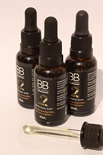 Serum Glow Bee Basics, Bee Basics Cosmeticos Naturais, Pequeno