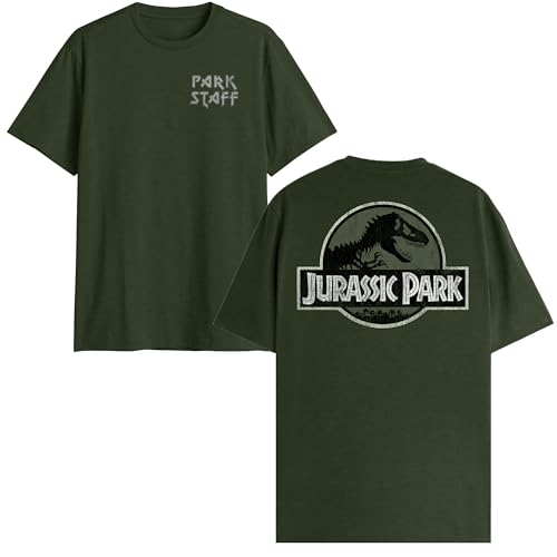 Jurassic Park Classic Logo Symbol Mens T-Shirt