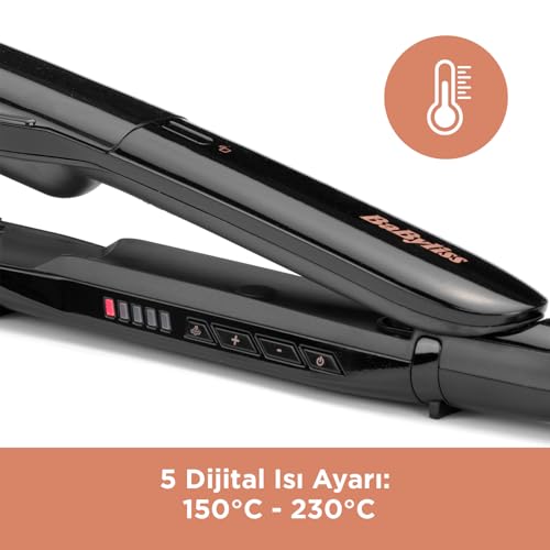 Fer à lisser St493E lisseur vapeur pour dompter les cheveux épais