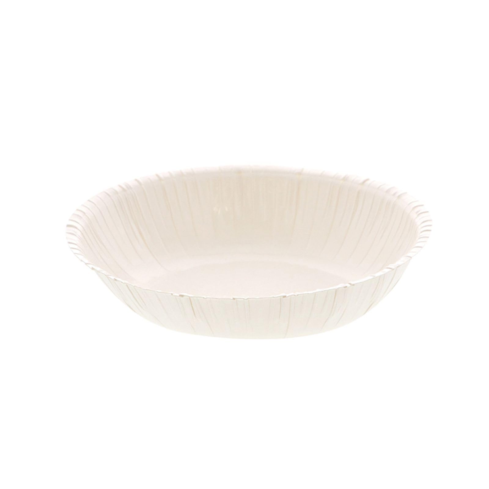 シモジマ HEIKO 使い捨て容器 紙皿 ボウル 深め 13cm（容量280ml） 白 20枚入り