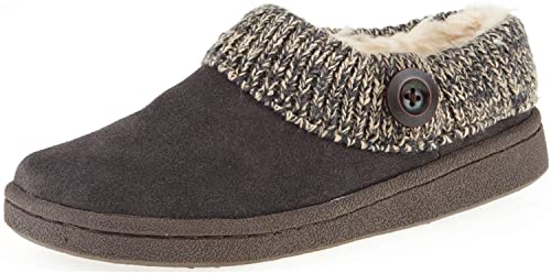 Image of Clarks Women's Knit Scuff Slippers