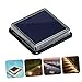Gatuida Solar Step Lights Outdoor Garden LED Stair Lighting Tool Solar Powered Lamp for Patio Walkway Lawn Easy Installation Energy Saving Portable