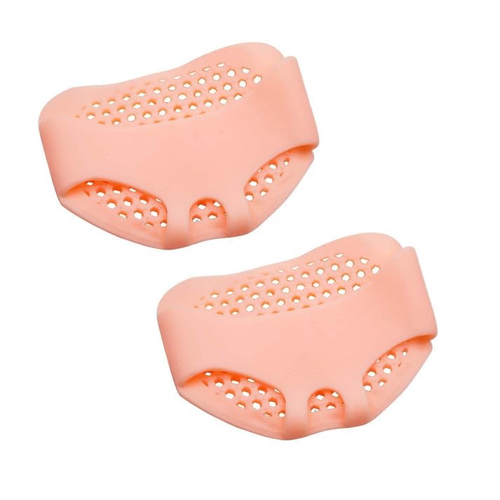 garth silicone tiptoe protector cushioned toe cap cover for men and women soft gel foot sleeve pain relief corn blister prevention foot care socks comfortable toe protection