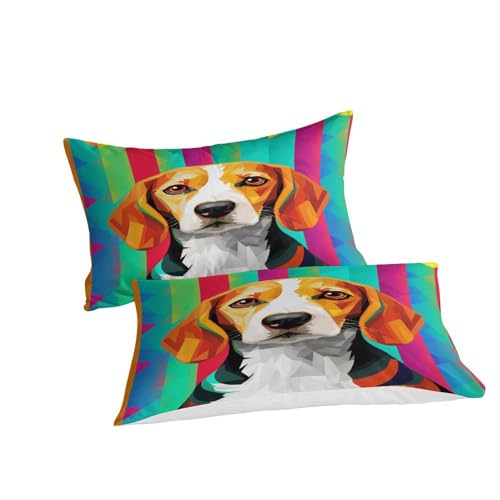 Regalo de funda nórdica de perro labrador para cama infantil 3D 6