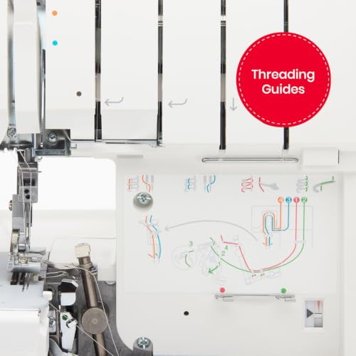 Image of SINGER S0600 Serger Overlock Machine, 4 /3 /2 Thread Capability