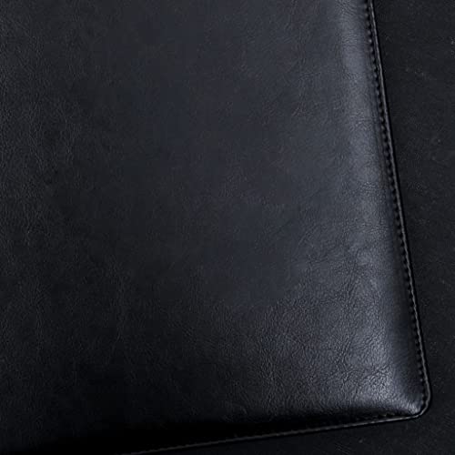 Qfwrybhd Pu Leather Portfolio Organizer With Presentation Slot A4 Leather Padfolio For Women & Men For Resume Folder & Organizer Business Supplies (Color : Red, Size : Non-Signed) #TOP1