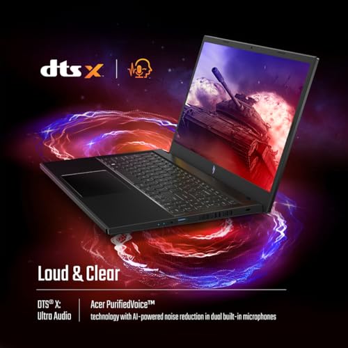 Image of acer Nitro V 15, AMD Ryzen 5 6600H Hexa-core Processor,NVIDIA GeForce RTX 4050-6GB GDDR6,16 GB, 512 GB, Full HD IPS, 15.6 inch /39.62 cm, 165 Hz, Win 11 Home,Obsidian Black, 2.1 kg, ANV15-41,Gaming Laptop