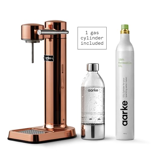 Image of Aarke Carbonator 3 - Sparkling Water Maker & CO2 Cylinder, Copper