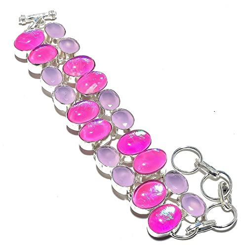Bracelet tourmaline rose ajustable, fini les bijoux fragiles trop petits