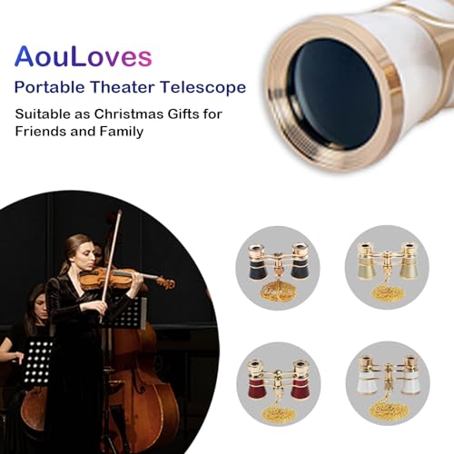 Binoculares Opera Glasses 3x25 Compactos y Ligeros miniatura 6