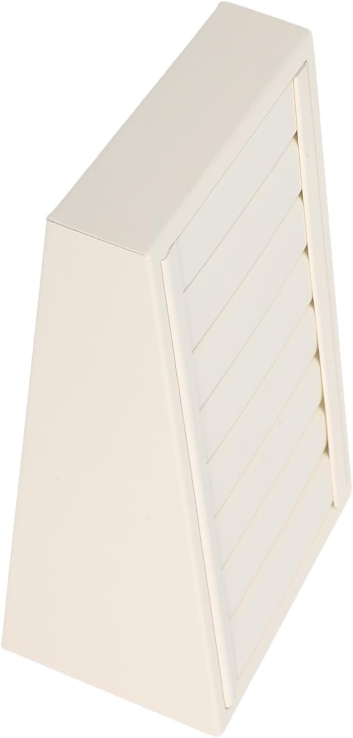 Jewelry Tray White with Compartments Pu Wood for Rings Display