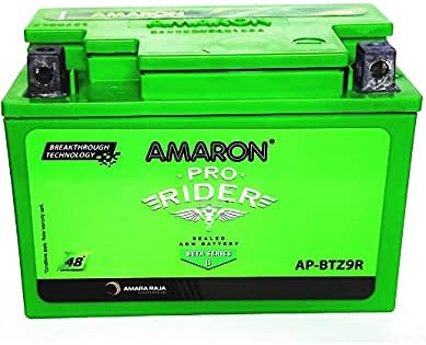 AMARON AP- BTZ9R Battery for Bike , 12 Volt
