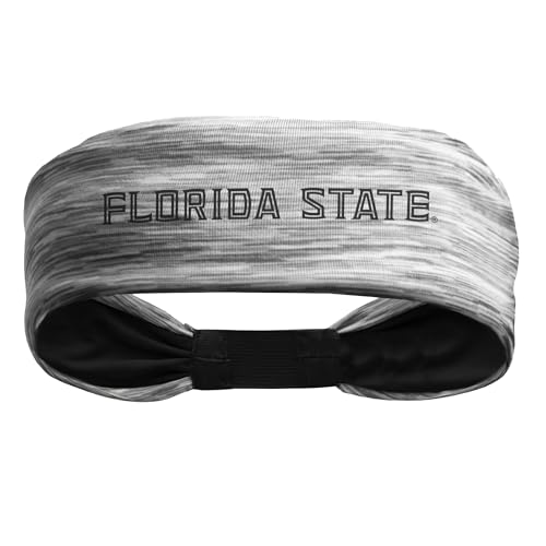 Littlearth Unisex-Adult NCAA Florida State Seminoles Tigerspace Headband, Grey, One Size