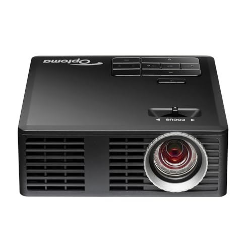 Optoma ML750i Mini Portable Business LED Projector - WXGA 1280 x 800, 450/700 Lumens, Under 1lb.,...