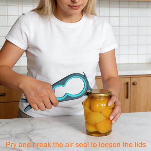 Image of Otstar Jar Opener with Gripper Pads for Weak Hands, Seniors with Arthritis
