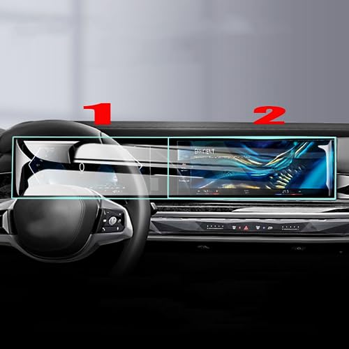Protection écran BMW i3 i4 iX en verre trempé | Film premium ultra-résistant et invisible