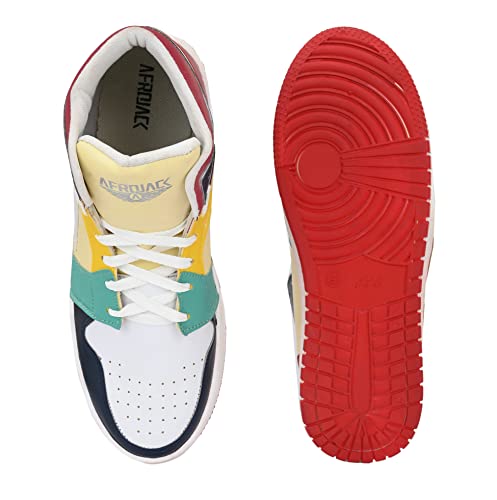 Image of AFROJACK Mens Casual Shoes | Sneaker Boots | Lace up | Lightweight Shoes m880
