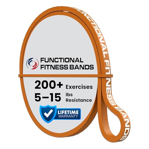 Functional Fitness Pull Up Bands Resistance Bands | Exercise Bands for Working Out | Long Stretch Bands for Exercise, Training Bands, Resistance Bands for Stretching
