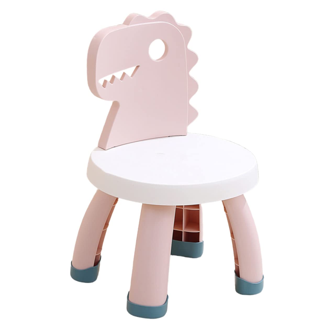 IMIKEYA Lightweight Boys and Girls Chair Dinosaur Design Stool Back Support for Preschoolers