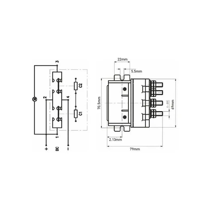 12V Winch 250A para vehículo todoterreno miniatura 3