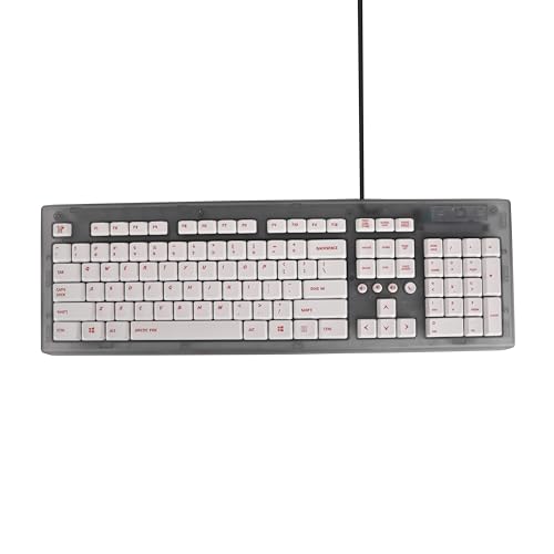 Image of Arctic Fox Crystal Wired Keyboard (Grey)