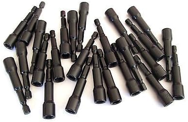 25 Goliath 5/16" Impact Magnetic Nut Setter Driver IMNS516 Fits Dewalt Drill Gun