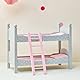 Etagenbett Puppenbett aus Holz Puppenzubehör Puppen-Möbel Olivias WorldTD-0095AG