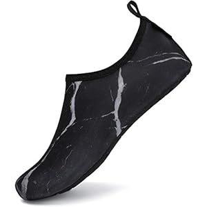SAGUARO Badeschuhe Wasserschuhe Neoprenschuhe Damen Herren Schwimmschuhe Frauen Strandschuhe Surfschuhe Aquaschuhe Barfuß Schuhe