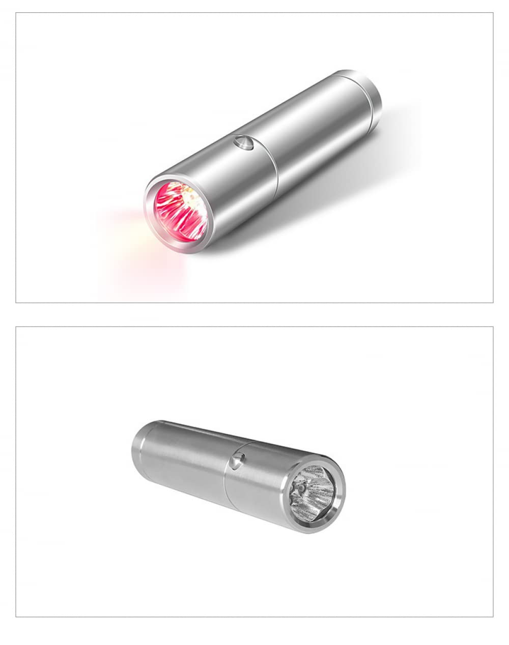 Linterna De Terapia Roja, Luz Infrarroja De Fisioterapia, Linterna PortáTil De Infrarrojos Apagados, Linterna De Luz Infrarroja LED para Aliviar Dolores Articulares Y Musculares