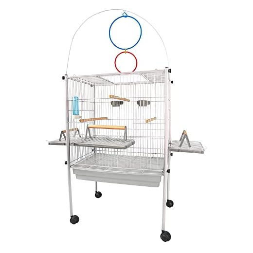 JEL PLAST VIVEIRO PARA CALOPSITA TRIPLEX - BRANCO, GRANDE