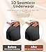Kalapa Womens Underwear Seamless Full Coverage Breathable Briefs No Show Silky Stretch High Waisted Ladies Panties 6 Pack (US, Alpha, Large, Regular, Regular, 6 Nude Packs)