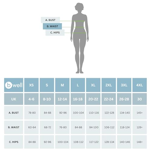 B-well NAOMI Damen-Schrubb-Set Schlupfkasack + Schlupfhose Set Medizin Arzt Uniform Schlupfjacke Oberteil mit Hose Medizinische Berufsbekleidung mit Elastan (Aubergine, M) – Bild 6